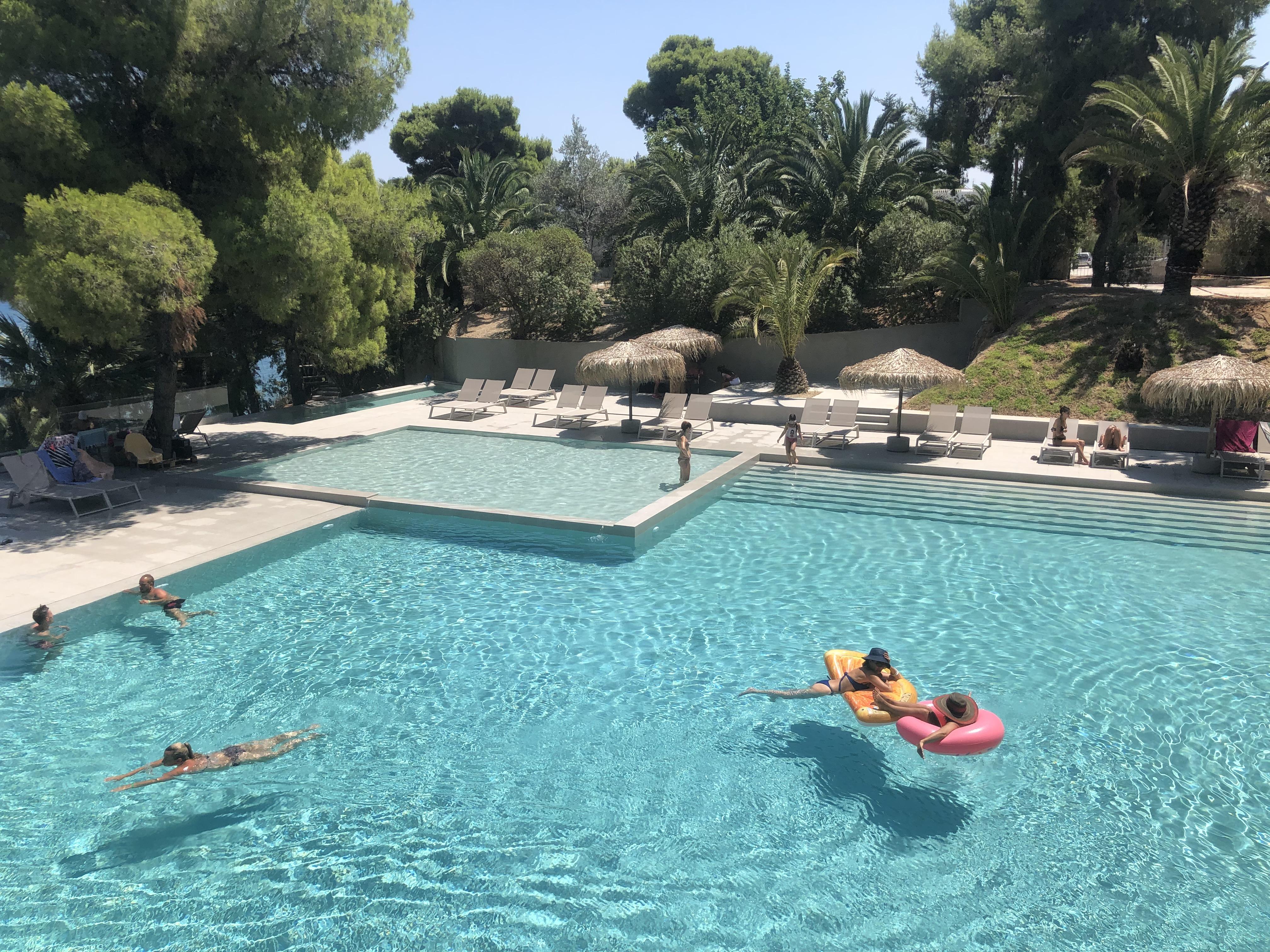 King Saron Hotel Resort Isthmia Dış mekan fotoğraf